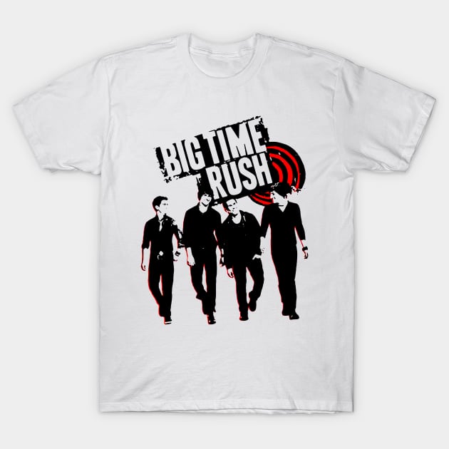 big time rush T-Shirt by Lula Pencil Art